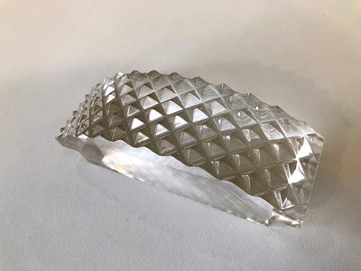 Clear Cast Acrylic Block
